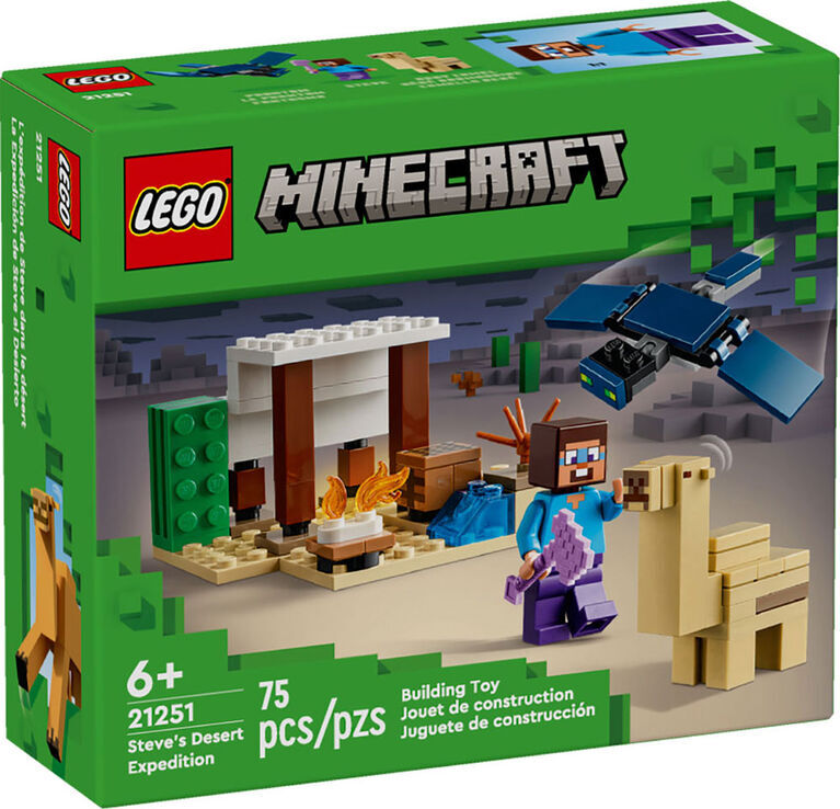 Lego Minecraft Steve's Desert Expedition 21251