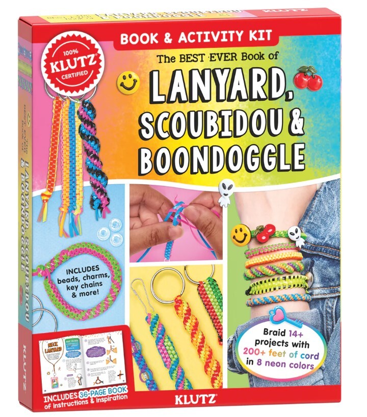 Klutz The Best Ever Book Of Lanyard, Scoubidou & Boondoggle