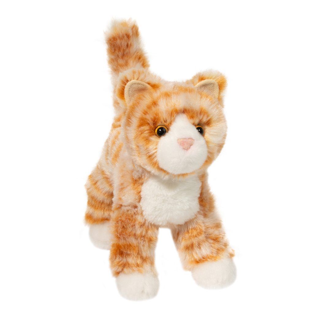 Douglas Toys Hally Orange Striped Cat