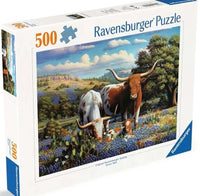 Ravensburger Loving Longhorns 500 Piece