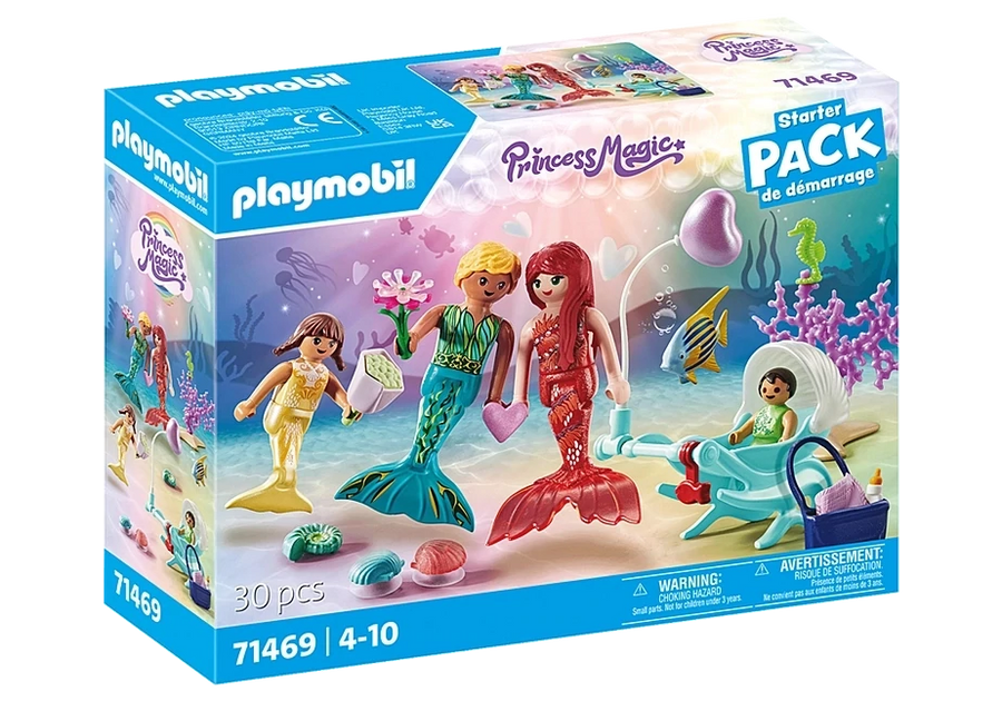Playmobil Magic Mermaid Family Starter Pack