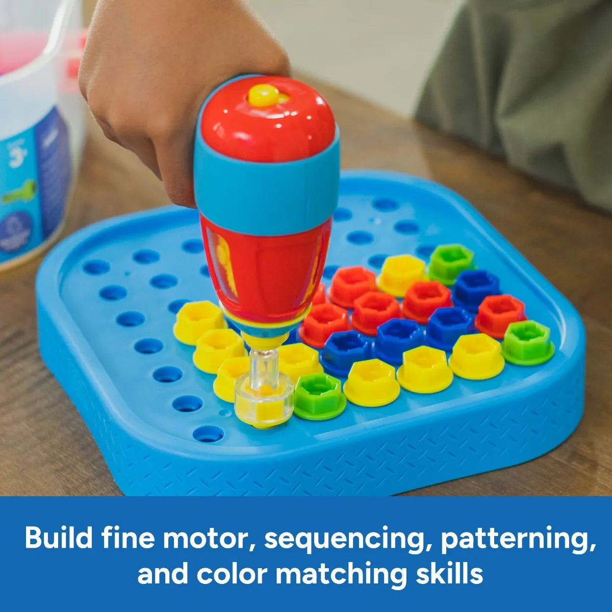 Educational Insights Design & Drill Bolt It Bucket