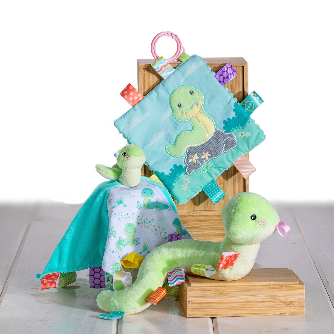 Mary Meyer Sniggle Snake Taggies Crinkle Me