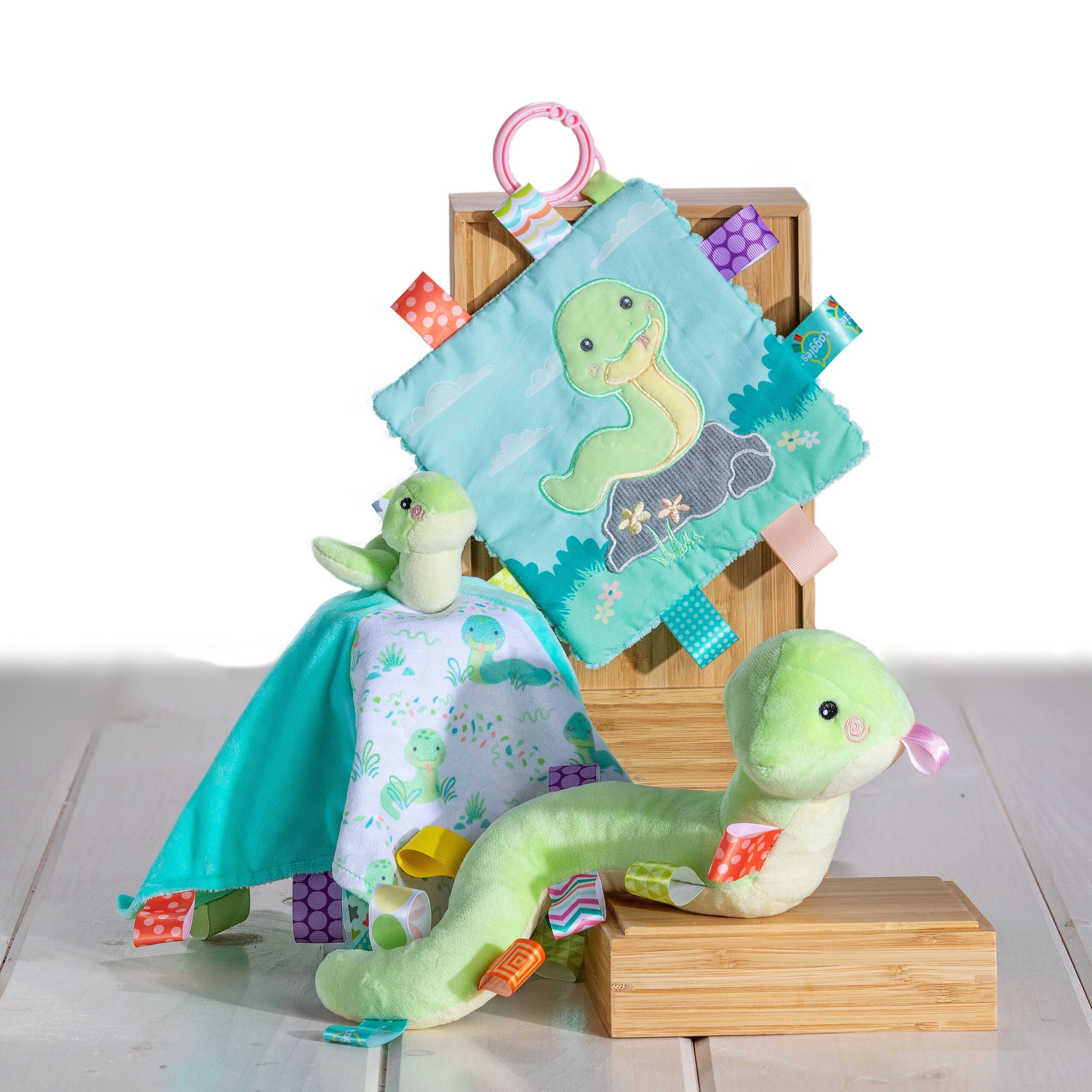 Mary Meyer Sniggle Snake Taggies Crinkle Me