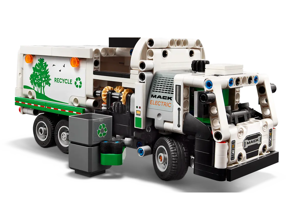 Lego Technic Mack LR Electric Garbage Truck 42167