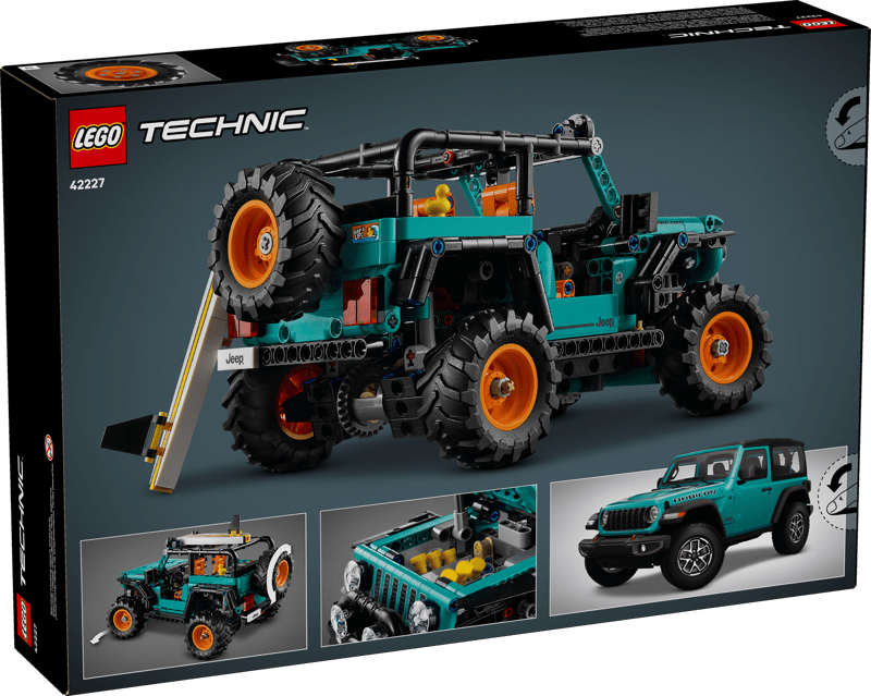 Lego Technic Jeep Wrangler Rubicon SUV 42227