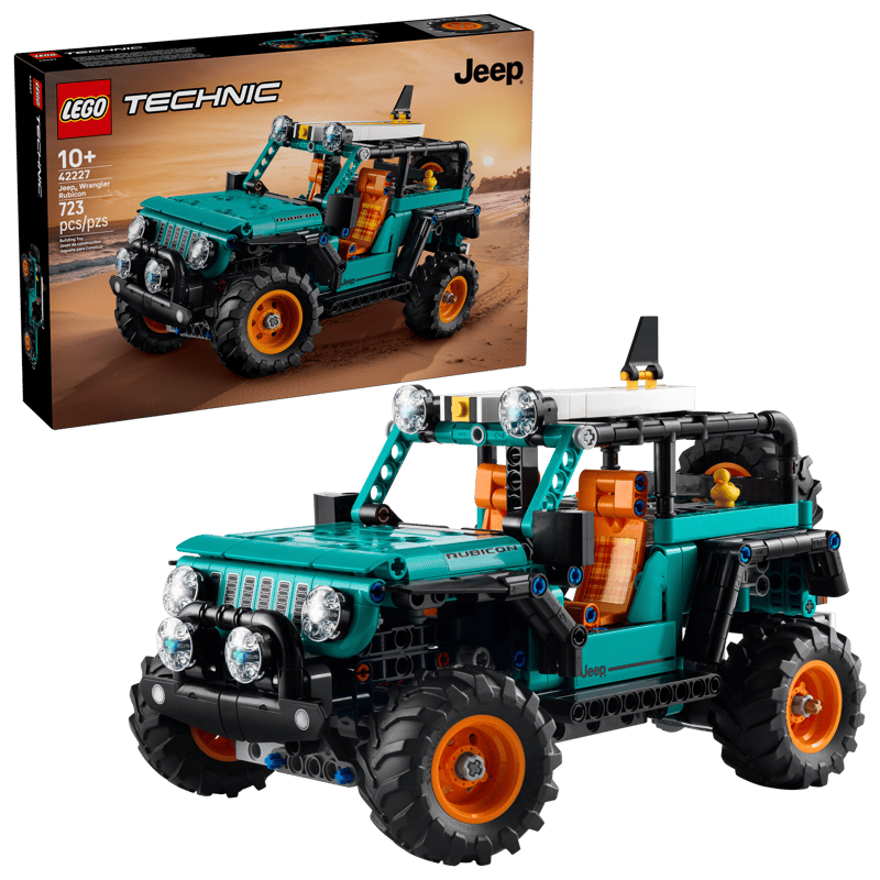 Lego Technic Jeep Wrangler Rubicon SUV 42227