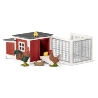 Clucky Chicken Coop - Schleich Farm World 42421