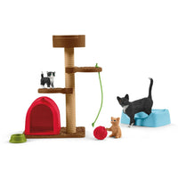 Schleich Fram World Playtime with Cats