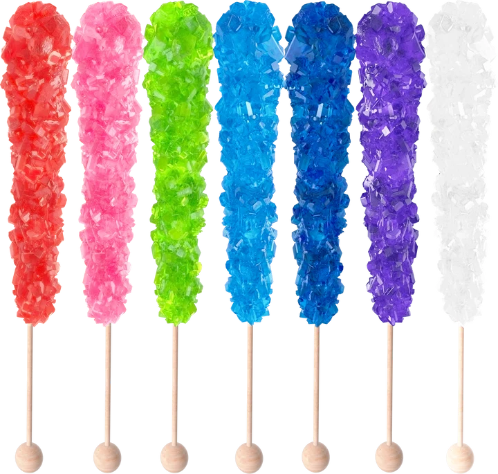 Roses Rock Candy Stick 5.75" Assorted