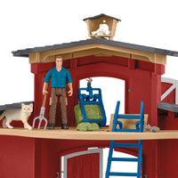Large Barn With Animals and Accessories - Schleich Farm World 42606