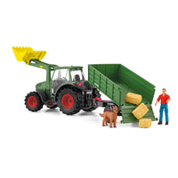 Tractor with Trailor - Schleich Farm World 42608