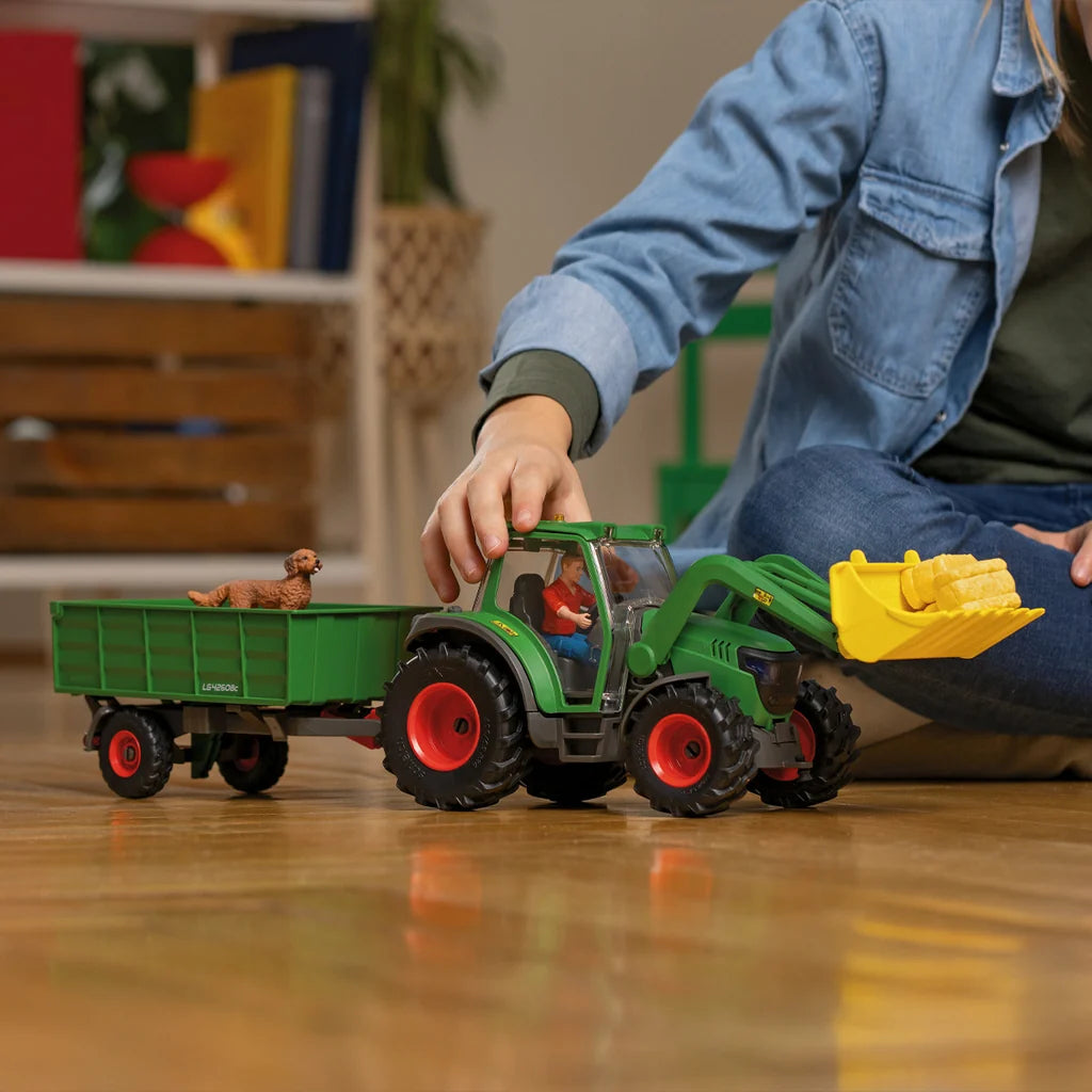 Tractor with Trailor - Schleich Farm World 42608