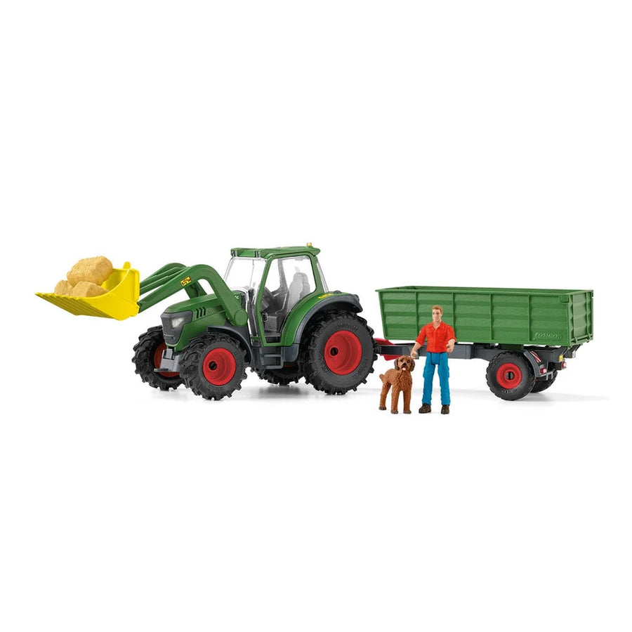 Tractor with Trailor - Schleich Farm World 42608