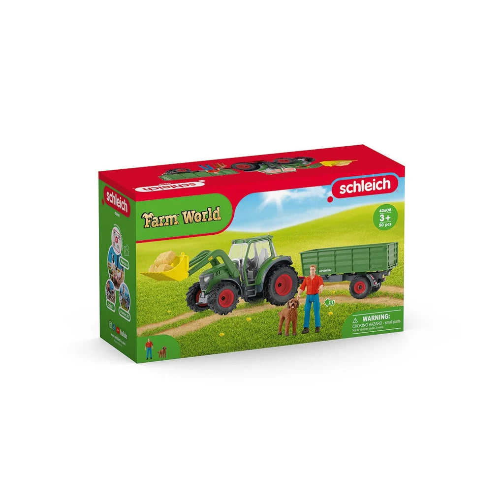 Tractor with Trailor - Schleich Farm World 42608