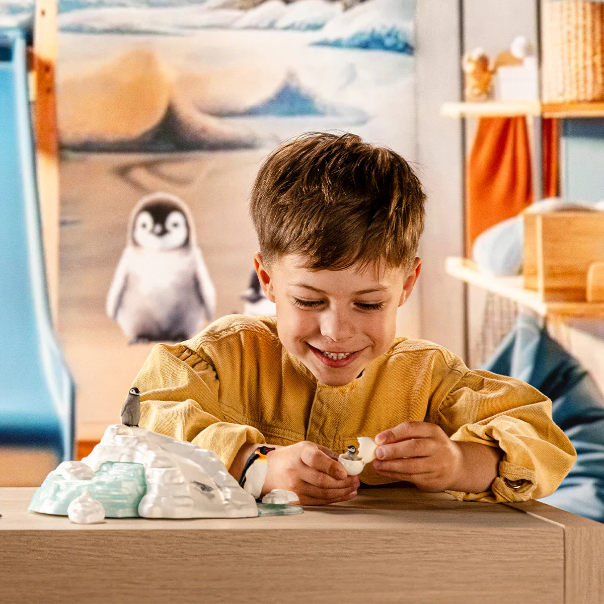 Schleich Wild Life Penguin Family Fun