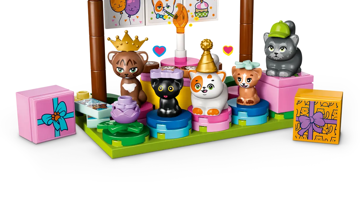 Lego Friends Cat Birthday Party & Tree House 42666