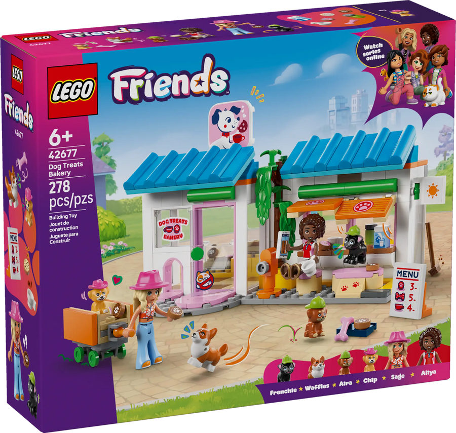 Lego Friends Dog Treats Bakery 42677