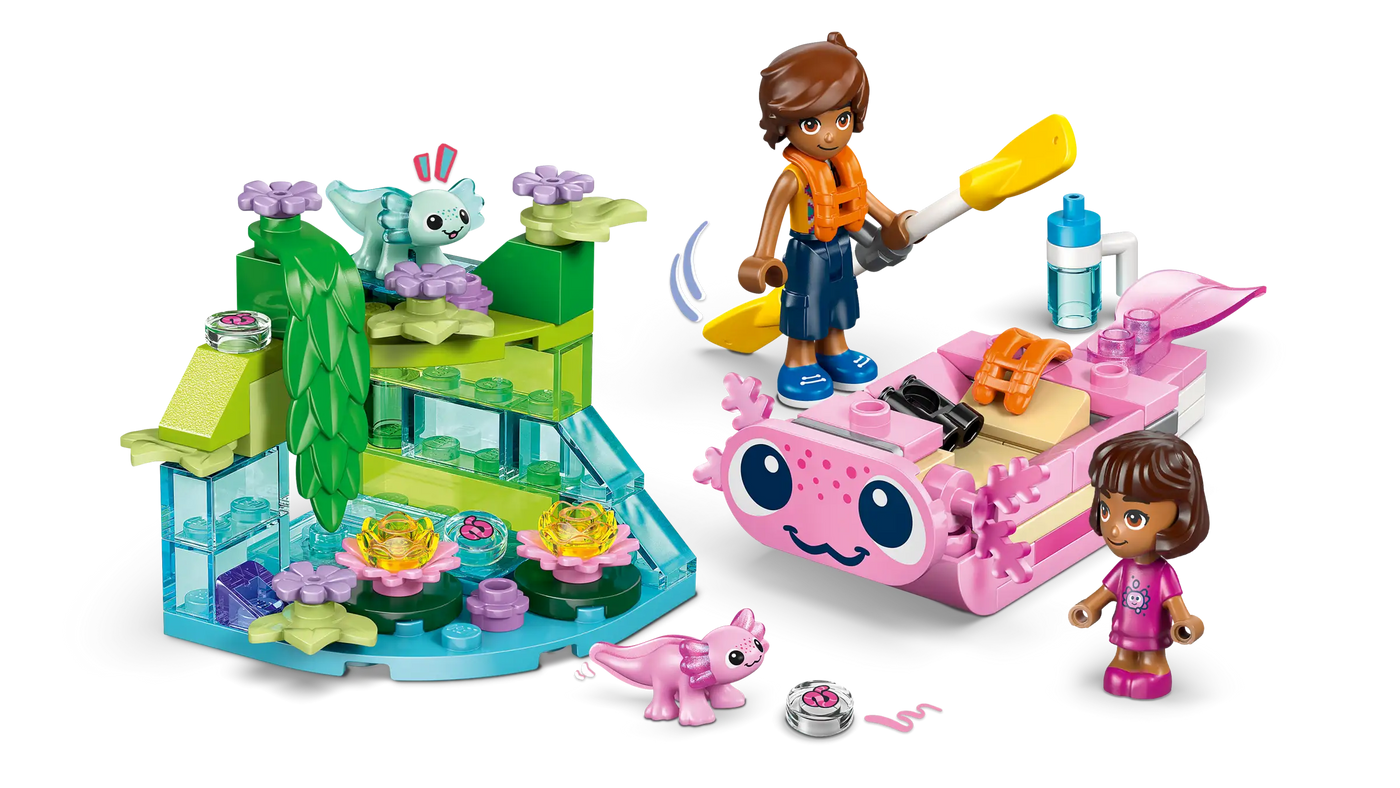 Lego Friends Axolotl Adventure Boat 42681