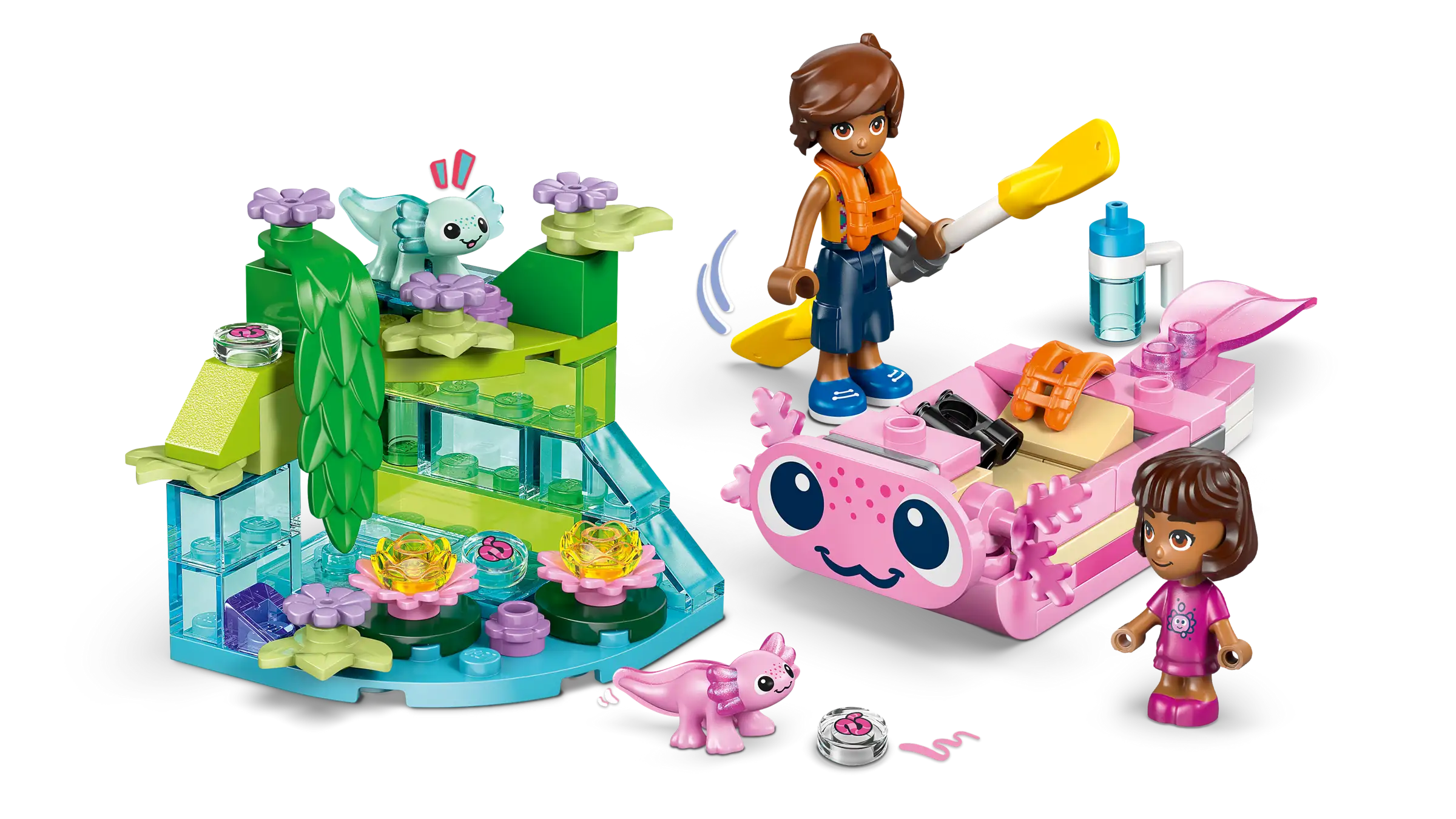 Lego Friends Axolotl Adventure Boat 42681