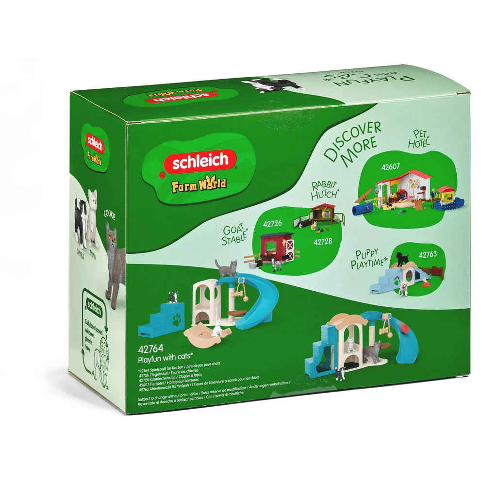 Schleich Farm World Playfun For Cats 42764