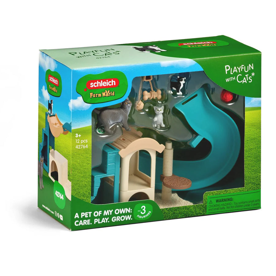Schleich Farm World Playfun For Cats 42764