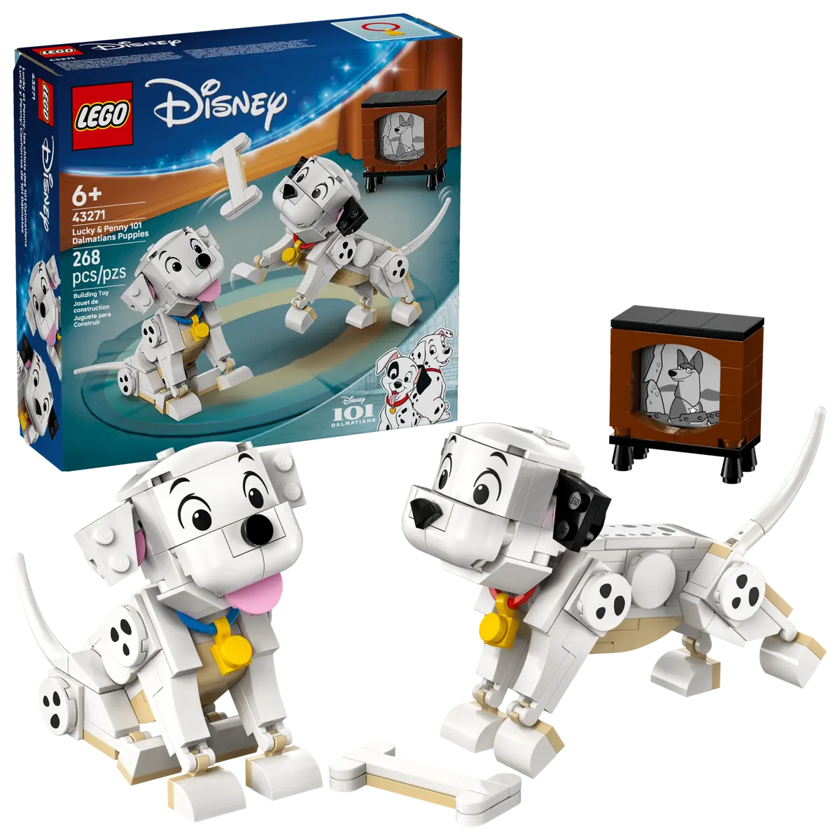 LEGO Disney Lucky & Penny 101 Dalmatians  Puppies