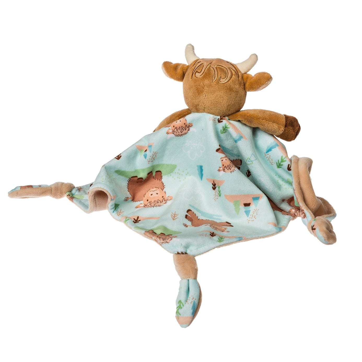 Mary Meyer Hetty Highland Cow Character Blanket