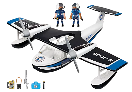 Police Seaplane - Playmobil City Action 4445
