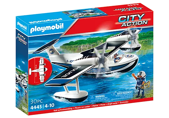 Police Seaplane - Playmobil City Action 4445