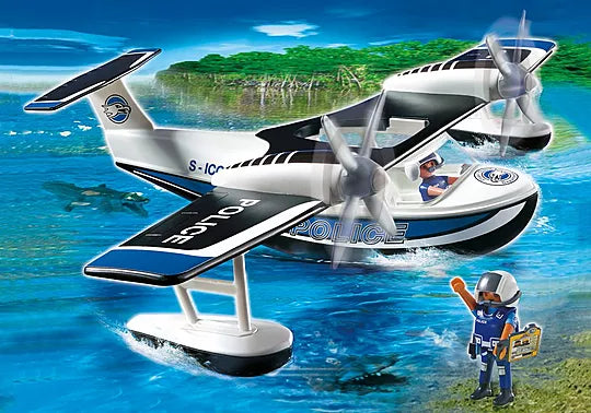 Police Seaplane - Playmobil City Action 4445