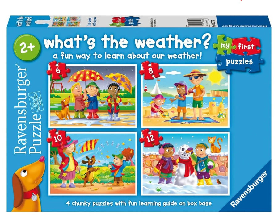 Ravensburger What's The Weather 6,8,10.12PC Puzzle