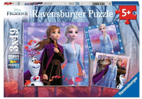 Ravensburger The Journey Starts 3X49 Puzzle