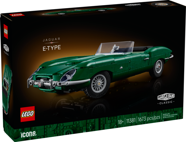 Lego Icons Jaguar E-Type 11381