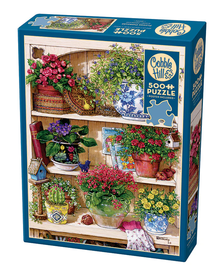 CobbleHill 🍁Flower Cupboard 500 Piece