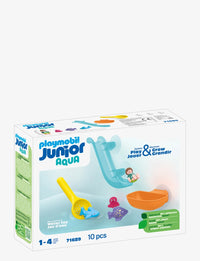 Playmobil Aqua Waterslide With Animals 71689