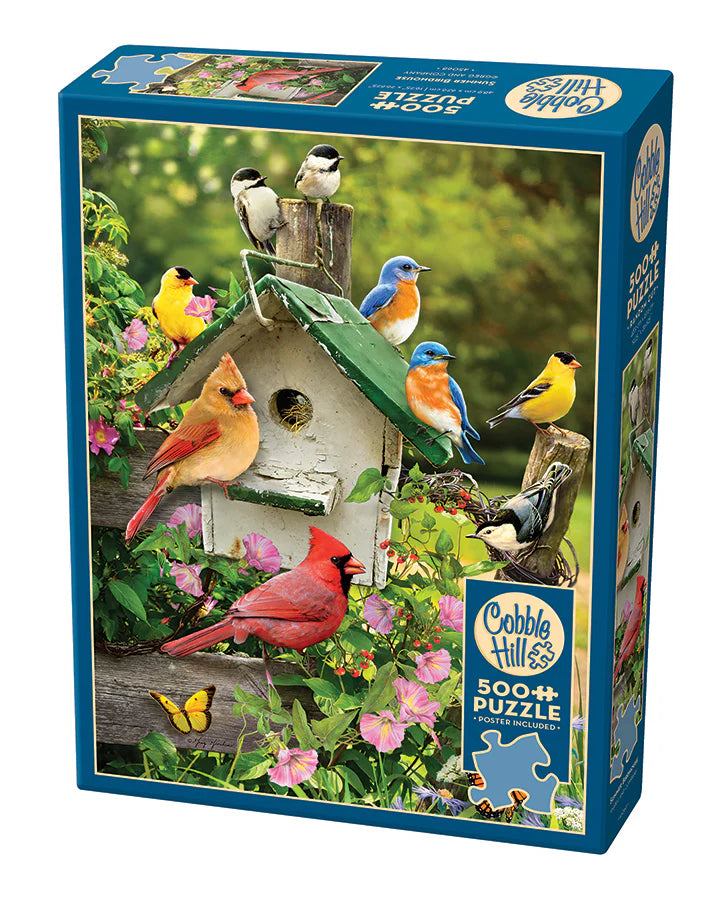 Cobble Hill Summer Birdhouse 500 Piece