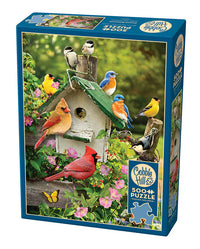 Cobble Hill Summer Birdhouse 500 Piece