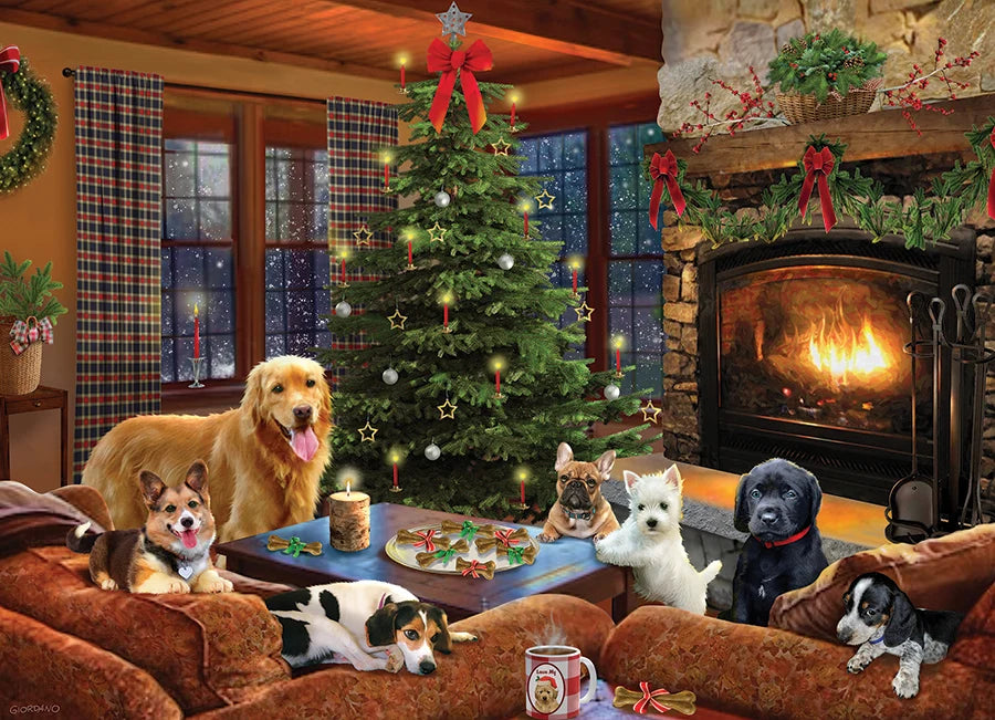 Cobble Hill Furry Festivities | 500 Piece Puzzle