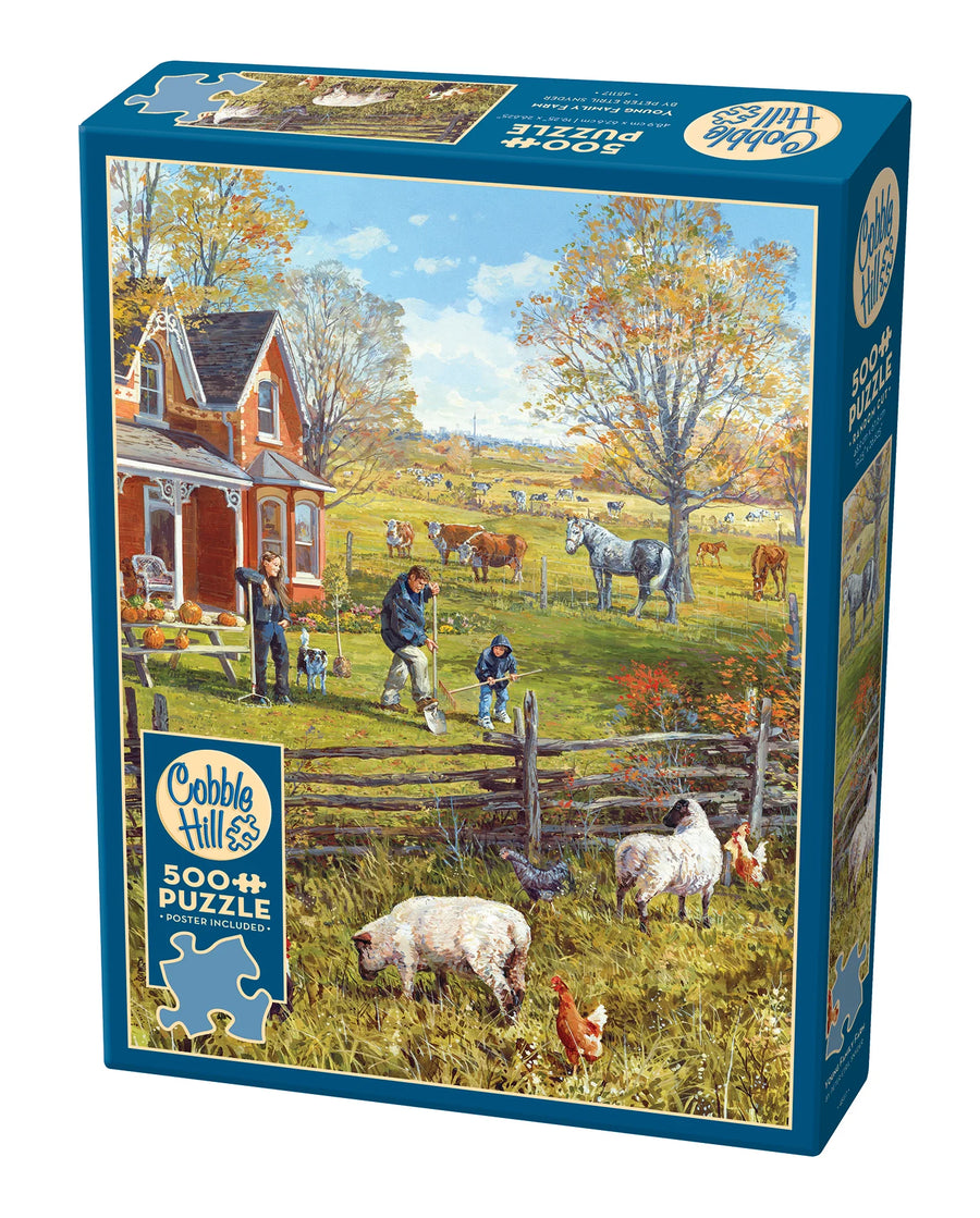 CobbleHill Young Family Farm 500 Piece