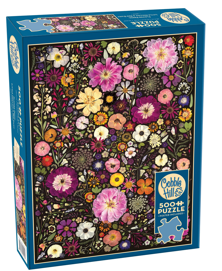 Cobblehill Flower Press: Little Hollow & Red Daisy 500 Piece