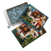 Cobble Hill Christmas Kittens 500 Piece