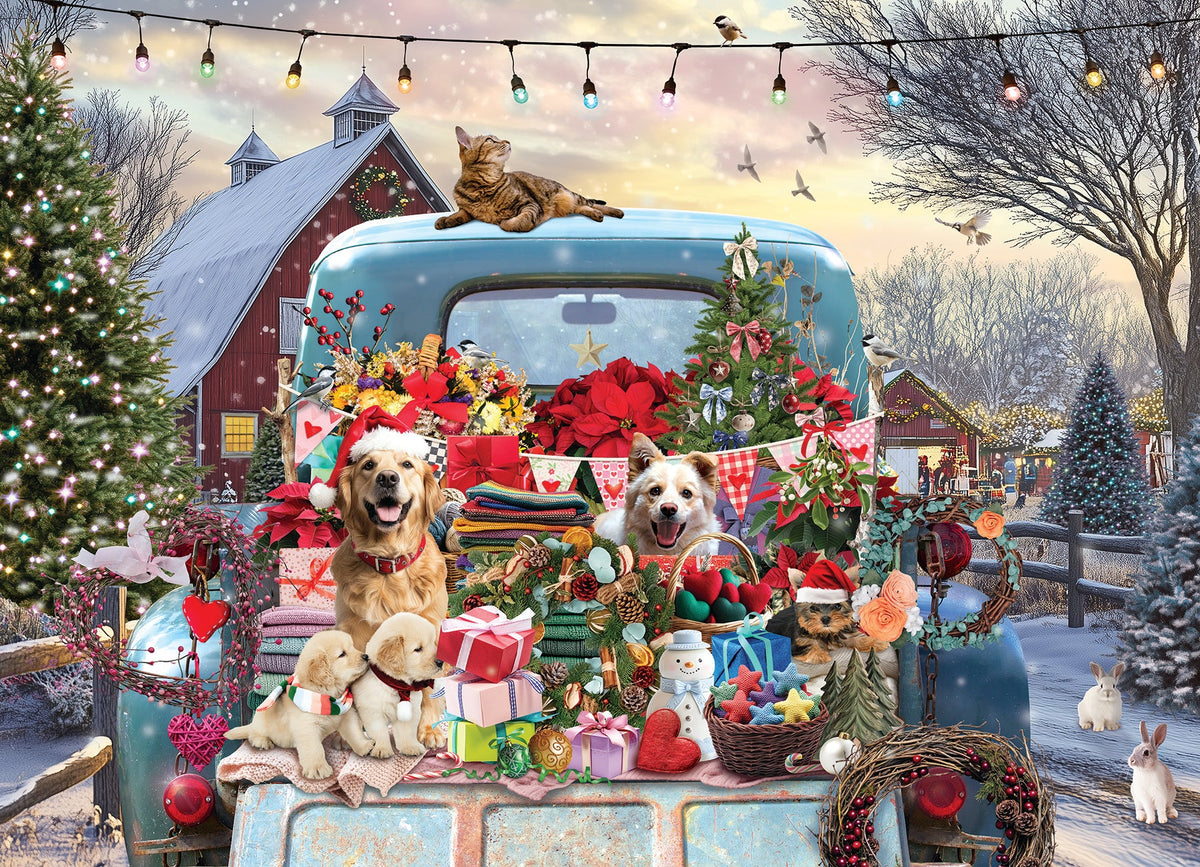 Country Truck in Winter | 500 Piece