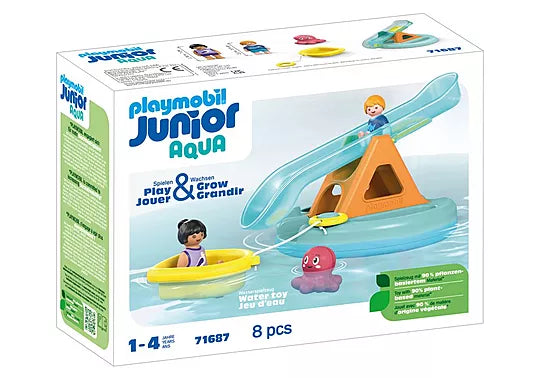 Playmobil Aqua Water Seesaw With Boat 71687