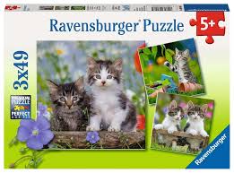Ravensburger Cuddly Kittens 3x49