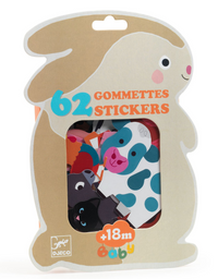 Djeco Farm Animal Stickers