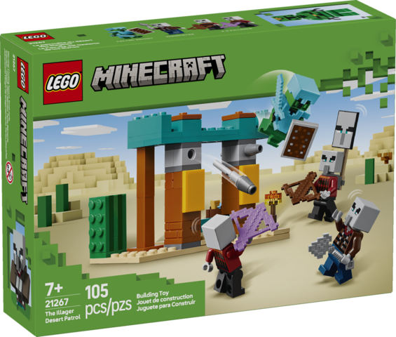 Lego Minecraft The Illager Desert Patrol 21267