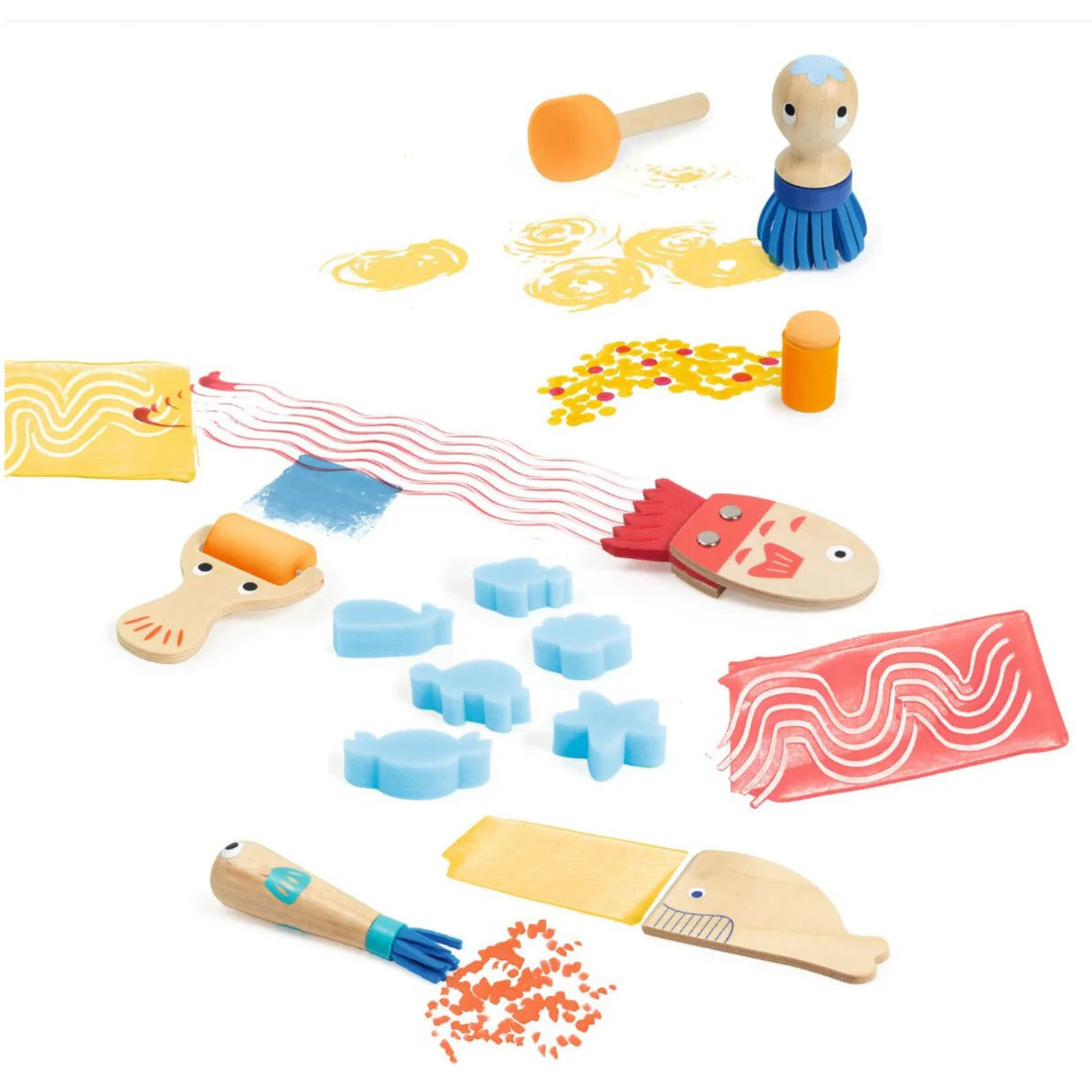 Djeco Unique Painting Tools