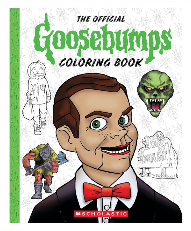 Scholastic The Official Goosebumps Colouring Book