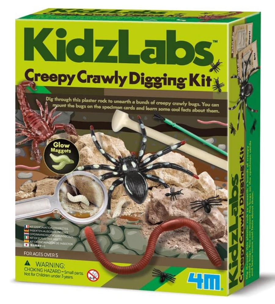 4M KidzLabs Creepy Crawling Digging Kit